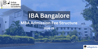 Indus Business Academy Releases MBA Fee structure For Batch 2026-28; Check Details Here